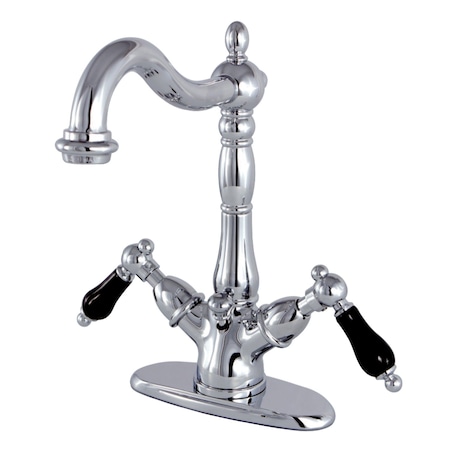 Kingston Brass Duchess 2-Handle Bthrm Faucet W/Brass Pop-Up & Cover Plate Chrome KS1431PKL